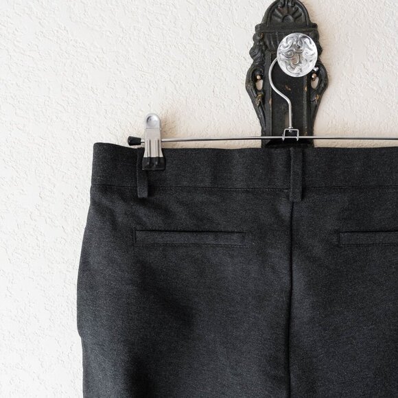 NWT Tapata Pants Sz M Gray Mid-Rise Cropped 26" Stretchy Modern - Picture 7 of 7